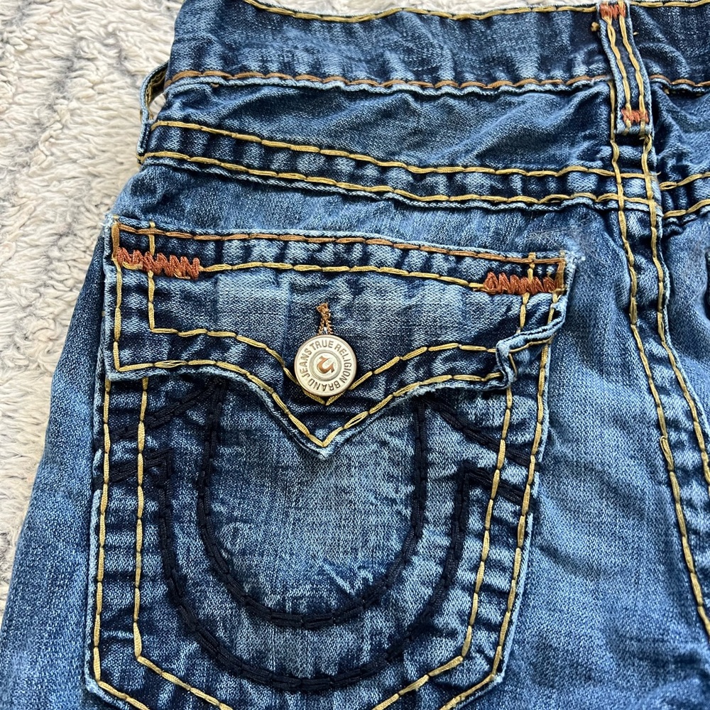 True Religion Billy Super T Jeans Dark Wash size 30 - Picture 10 of 16